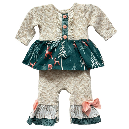 Ricrac & Ruffles 3-6 mo Romper