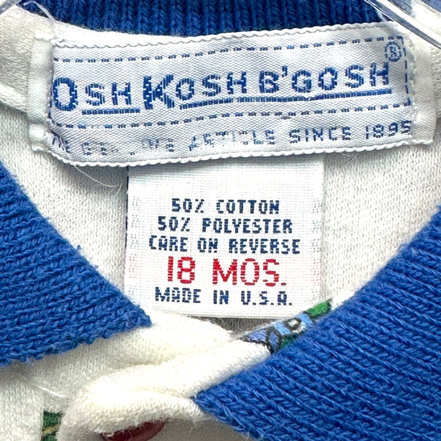 Vintage OshKosh 18 mo 2pc Set