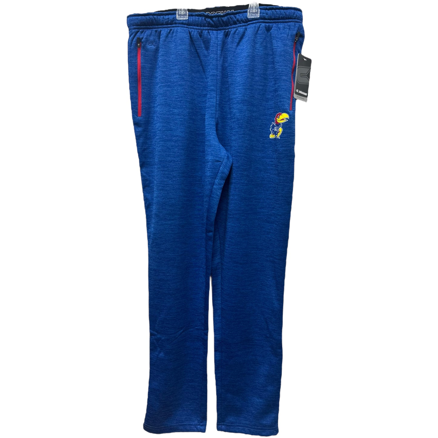 Colosseum KU Jayhawks Adult L Pants NWT